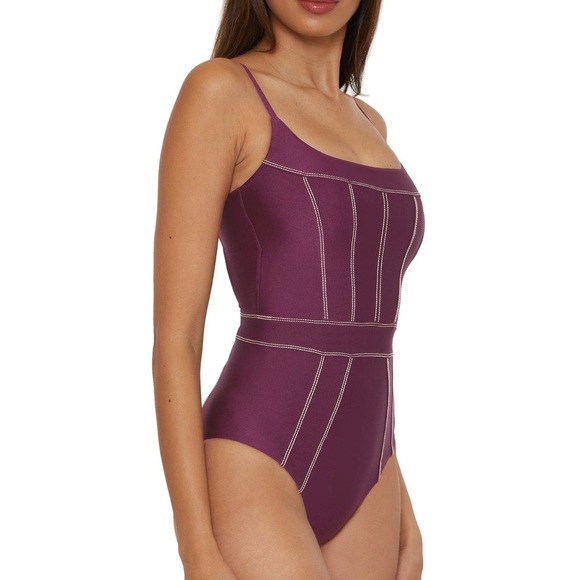 NWOT Becca Color Sheen One Piece Swimsuit - Picture 2 of 11